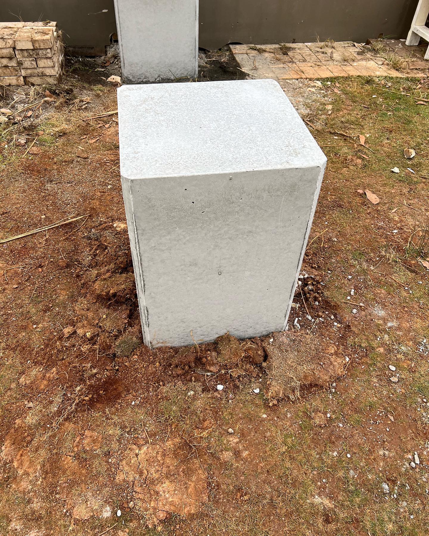 A finished concrete pier by TJC Building